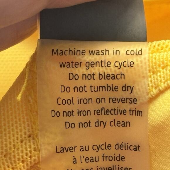 Revolve Lovewave XS Yellow Strappy Brittany Sports Bra Surplice Criss Cross - Picture 15 of 15